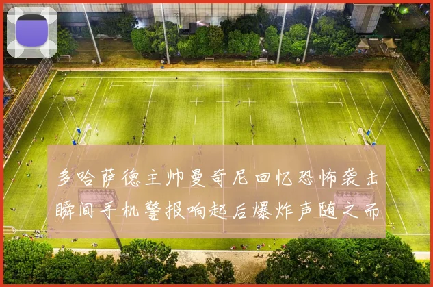多哈萨德主帅曼奇尼回忆恐怖袭击瞬间手机警报响起后爆炸声随之而来